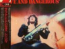 THIN LIZZY Live & Dangerous JAPAN vinyl WITH OBI & INSERT NM VERTIGO 15PP 36 37