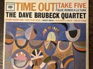 Dave Brubeck Time Out Take Five CS8192 Vinyl LP Orig 6 Eye Record VG++