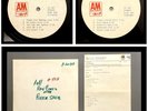 NEW RIDERS OF THE PURPLE SAGE Feelin' All Right ORIGINAL A&M REFERENCE ACETATES