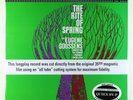 Eugene Goossens/LSO - Rite of Spring LP - Everest/Classic 200g Obi SEALED