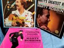 Marty Robbins 2 Vintage LP & Boxset Gunfighter Ballads Government Promo Copy EX