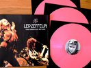 LED ZEPPELIN - THE AMERICAN RETURN, rare 3LP PINK VINYL live 100 MADE