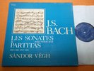 Vegh Bach Solo Violin Sonatas & Partitas French Valois 3LP (Record 1 is damaged)