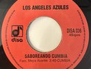 Los Angeles Azules -  Falsa Mujer / Saboreando Cumbia (1 x 7 in. 45rpm, VG+/ G+)