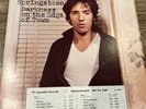 BRUCE SPRINGSTEEN Darkness On The Edge Town PROMO Copy w/lyric inner sleeve