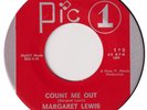 MARGARET LEWIS “Count Me Out” PIC 1 (1965)