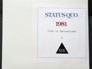 STATUS QUO - Live In Switzerland 1981 - Colored Vinyl - lim. # 67 / 100 - SEALED