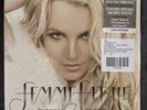 NEW Britney Spears Femme Fatale Vinyl - Clear Vinyl With Gold & White Splatter