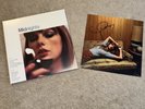 HAND SIGNED Taylor Swift Midnights Moonstone Blue Marbled Vinyl Autograph Insert
