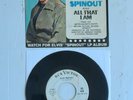 ELVIS PRESLEY ORIGINAL 45 PROMO WHITE LBL SPINOUT/ALL THAT I AM  M-USA