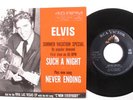 Rock & Roll 45 ELVIS PRESLEY Such A Night RCA VICTOR VG++ picture sleeve e