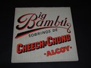 Cheech and Chong Big Bambu LP with Rolling Paper EX Shape Ode Original Issue