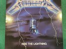 Metallica Ride the Lightning Vinyl LP Record Album 1984 Megaforce First Print