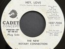 The New Rotary Connection Hey Love / Love Is Rare Promo Cadet 70s Xover Soul 45