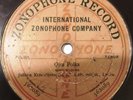 POLISH ZONOPHONE RECORD, OJRA POLKA - CHAWE, TENOR - JULIAN KRZEWINSKI, LVIV