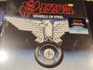 SAXON - WHEELS OF STEEL 2 RECORD RED & BLUE VINYL RSD 2025 LIVE 1980 DONINGTON