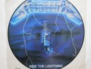 METALLICA Ride the Lightning, 1986 Vinyl LP Picture Disc UK  MFN 27P No Barcode