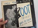 RARE JAZZ 10 ZOOT SIMS GOES TO TOWN TIME IN PARIS VOL 8 OG FR VOGUE LD 170
