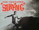 THE VENTURES Surfing Vinyl Record Album LP Liberty 1963 Mono 1st Surf Rock Music
