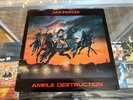 JAG PANZER - Ample Destruction - Signed ORIGINAL US 1984 1st Press, Red Letters