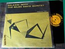 RELAXIN' WITH THE MILES DAVIS QUINTET  prlp 7129 LP TESTED