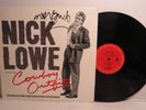 SIGNED NICK LOWE AND HIS COWBOY OUTFIT 1984 LP COLUMBIA FC 39371 + CANDID PHOTO