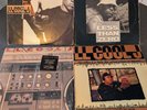 4 LL Cool J Vinyl Records - pink bags, radio, stand by your man, and going back