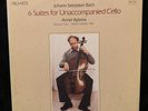 ANNER BYLSMA cello - BACH 6 Solo Cello Suites - PRO-ARTE SEON ST 3LP BOX NM
