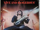 Thin Lizzy Live And Dangerous Lp 1st Press [Ex+/Ex]