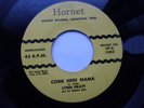 LYNN PRATT 45 'COME HERE MAMA' USA HORNET 1959 TENN ROCKABILLY 1975 MARIANO VG+