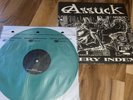 Assuck ‎- Misery Index RARE Green Vinyl Sound Pollution Records VERY RARE