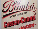Cheech and Chong - Big Bambu - 1972 LP With ROLLING PAPER Record Album Vinyl EX+