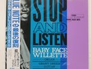 BABY FACE WILLETTE STOP AND LISTEN BLUE NOTE BN4084 Japan OBI VINYL 12