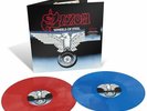 SAXON Wheels of Steel SEALED Limited Edition 2P Red & Blue Vinyl RSD
