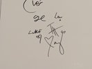 Black Country, New Road Forever Howlong SIGNED White Label Test Pressing Vinyl