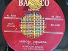 MANOLIN MOREL Y SUS CHARANGUEROS - Sabrosa Descarga / RARE PACHANGA DESCARGA 45