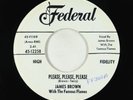 R&B Soul 45 - James Brown - Please, Please, Please/Why Do You - Federal VG++
