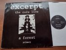 WEST GERMANY  THE CURE Excerpt The Cure Live ORIG 1984 A Forest / Primary 12