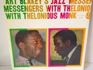 ART BLAKEY'S JAZZ MESSENGERS WITH THELONIOUS MONK JAZZ LP ATLANTIC 1278 MONO