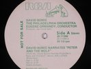 DAVID BOWIE & PHILADELPHIA ORCHESTRA Peter & The Wolf RCA 12