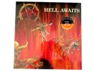 SLAYER HELL AWAITS LP ORANGE / BLACK SPLIT VINYL + POSTER