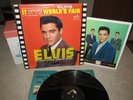 ELVIS PRESLEY - Vinyl Lp 1963 WORLD'S FAIR W/Inner & Bonus Photo 1S/1S Beauty