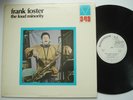 FRANK FOSTER The Loud Minority MAINSTREAM '72 White Label Promo Jazz vinyl LP