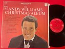 The Andy Williams Christmas Album LP Columbia 2 Eye Mono Holiday + Shrink VG
