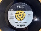 The Ethics Sad, Sad, Story VENT Records 1969 RARE SOUL 45 Rpm