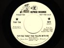 TINY TIM    TIP TOE THRU' THE TULIPS B/W FILL YOUR HEART    1972 PROMO 45