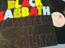 BLACK SABBATH MASTER OF REALITY SUPER RARE COLOR LOGO LP BRAZIL 1976  / MISPRINT