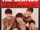 Beatles Capitol Records 5234 I'll Cry Instead EC Picture Sleeve 7