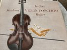 Jascha Heifetz-Brahms Violin Concerto Concerto In D / Reiner .RCA ‎LM-1903 .EX+