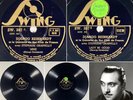 Django Reinhardt, Grappelly, Hot Club de France 78 RPM SW. 287 EX